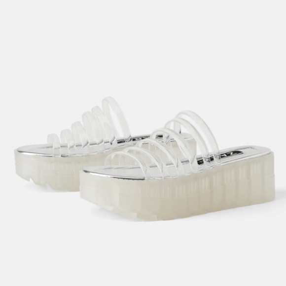 zara jelly sandals